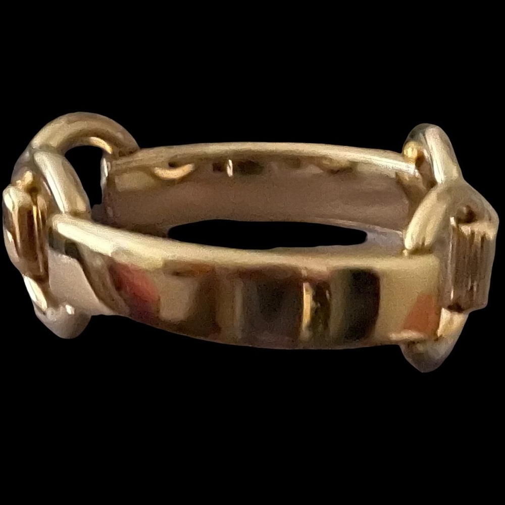 Michael Kors Goldtone equestrian bracelet
